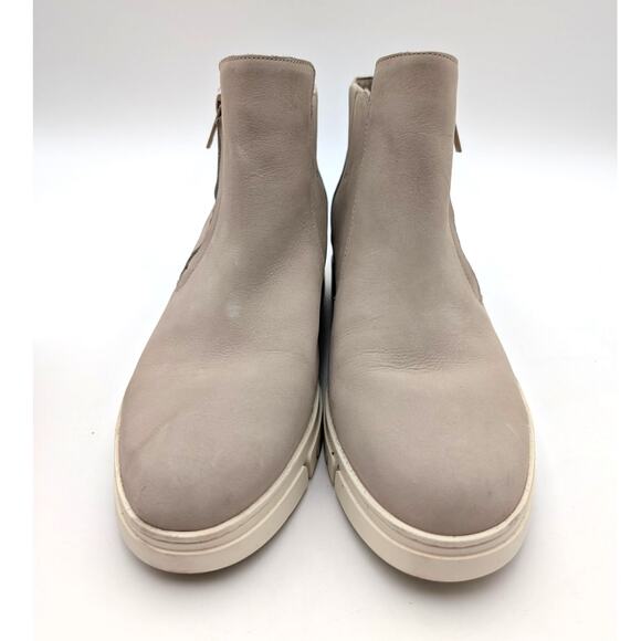 Vionic Uptown Sur Platform Wedge Ankle Boot Women's Oatmeal Nubuck Size US9 EU40 - Picture 2 of 13